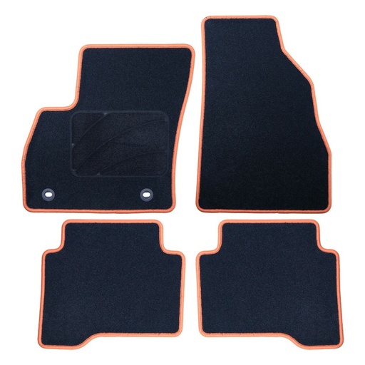 [S37116591] Car Floor Mat Set OCC Motorsport OCCCT0042YE CITROEN Nemo 5 Pieces