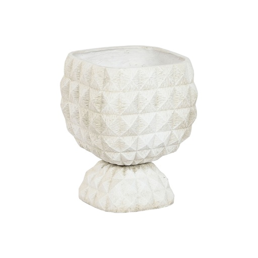 [S3061223] Planter Home ESPRIT Clay Fibre Modern 32 x 32 x 40 cm