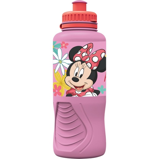 [S37117232] Bottle Minnie Mouse CZ11353 430 ml Pink Plastic