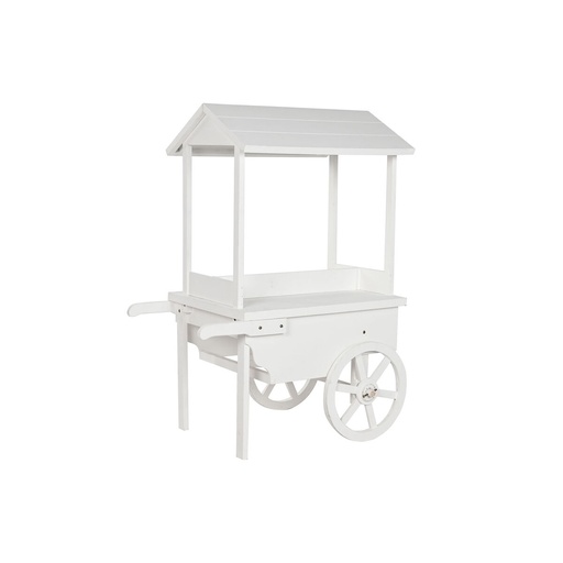 [S3059862] Garden Cart Home ESPRIT White 85 x 51 x 114 cm