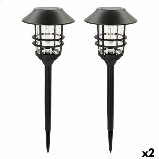 [S8906422] Solar lamp Aktive 17 x 58 x 17 cm (2 Units)