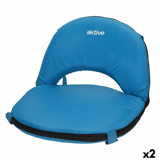 [S8906310] Seat Aktive Blue 41 x 33 x 40 cm Foldable (2 Units)