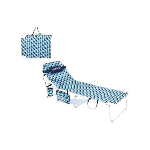 [S8906380] Hammock Aktive Blue Steel 200 x 88 x 70 cm