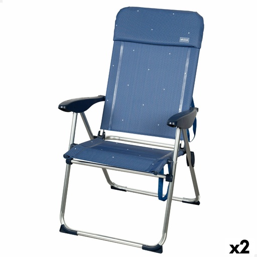 [S8906365] Beach Chair Aktive 48 x 110 x 65 cm (2 Units)
