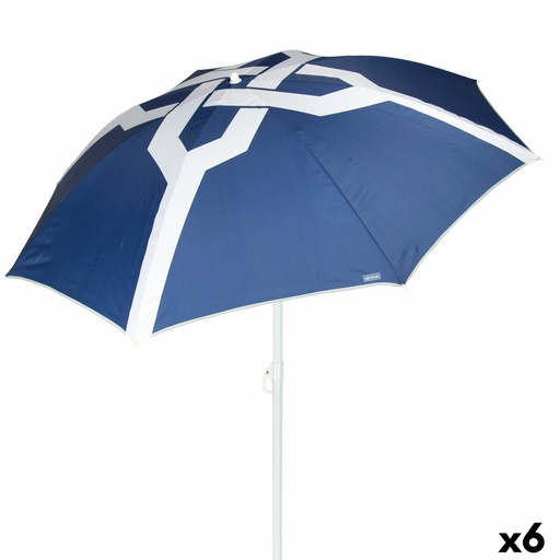 [S8906336] Beach parasol Aktive 200 x 205 x 200 cm (6 Units)
