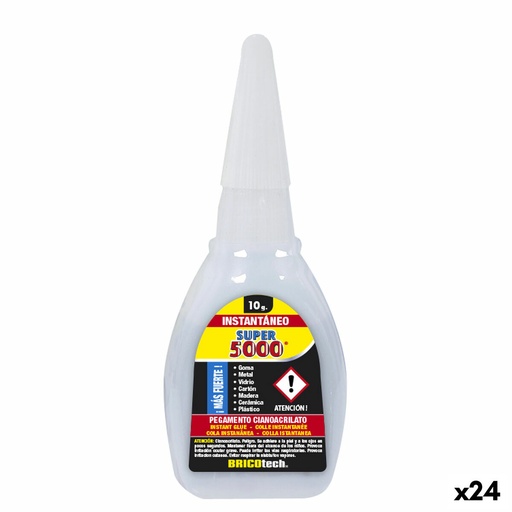 [S2234692] Instant Adhesive Bricotech Super 5000 10 g (24 Units)