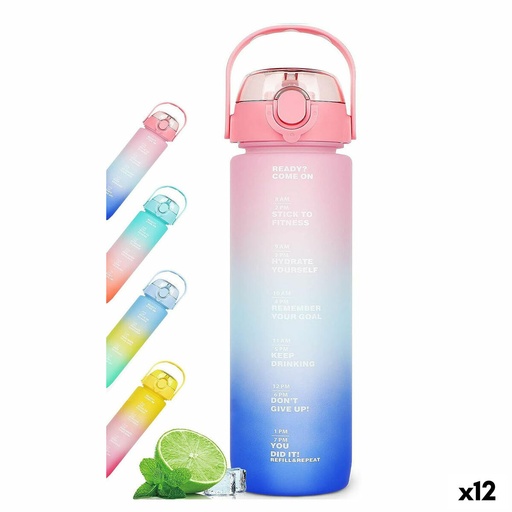 [S2234119] Water bottle Bewinner Multicolour 600 ml 7,5 X 20 CM (12 Units)
