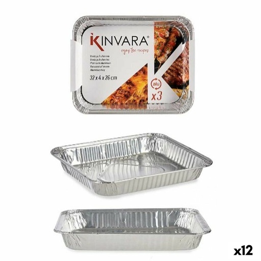 [S3632867] Set of trays Kinvara 82262 12 Units 3 Pieces