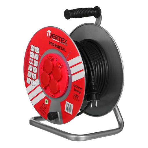 [S9120730] Extension Lead Vertex PB25METAL 25 m