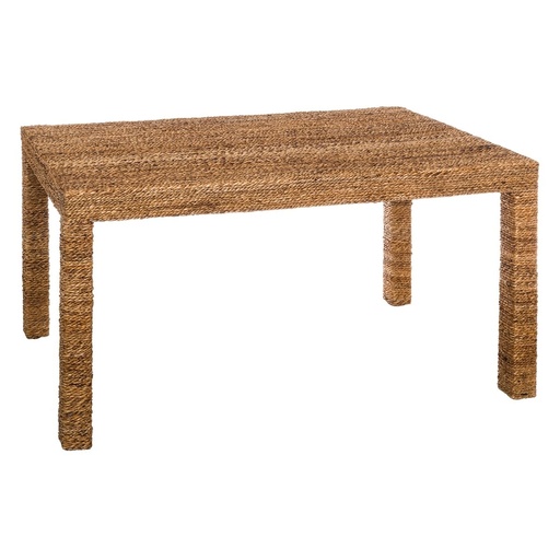 [S8806037] Dining Table Natural Natural Fibre 150 x 80 x 75 cm
