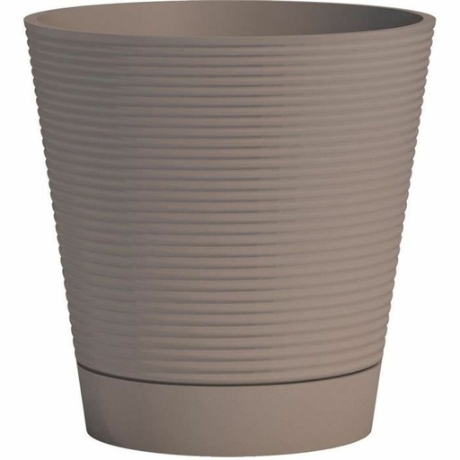 [S71009807] Self-watering flowerpot Garden ID Taupe 40 cm