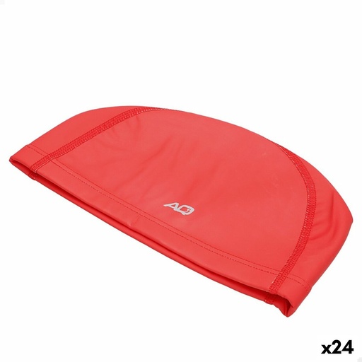 [S8902935] Swimming Cap Aktive Blue Red Polyester (24 Units)