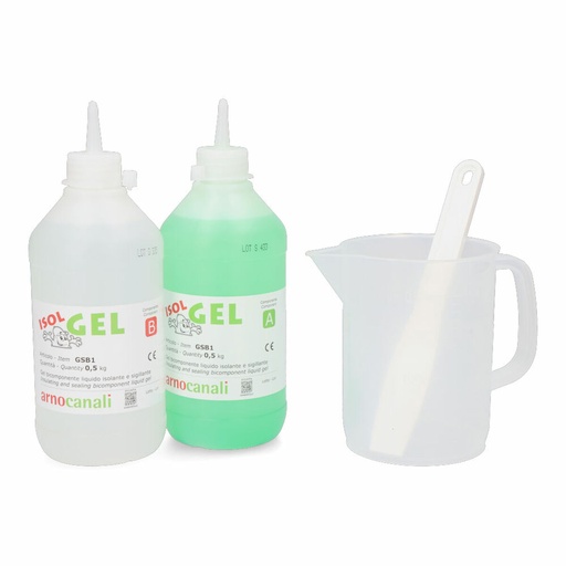 [S7921806] Bicomponent Insulation and Sealant Kit ArnoCanal Isogel 2 x 500 g