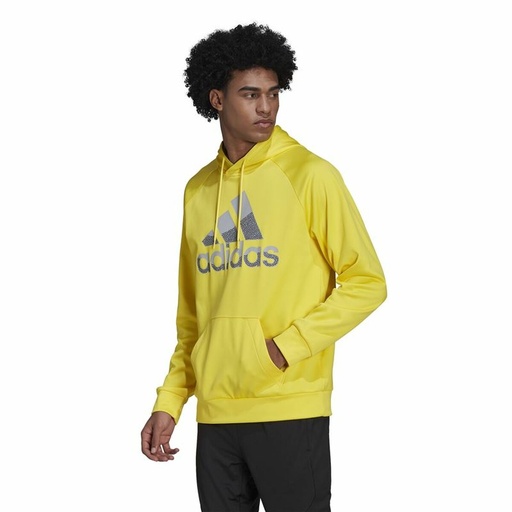 [S64114450] Men’s Hoodie Adidas  Game and Go Big Logo Yellow