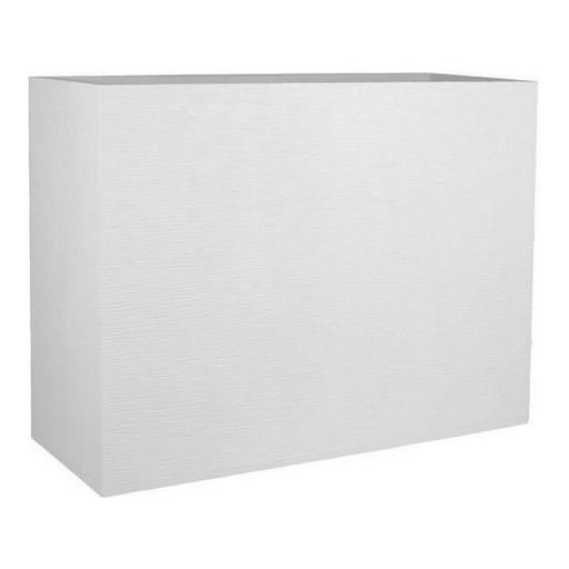 [S7106122] Planter EDA Wall Loft Graphit White Plastic Rectangular 78,5 x 29,5 x 60 cm