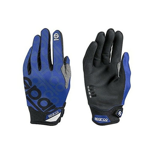 [S7921909] Work Gloves Sparco Meca III Nraz Blue
