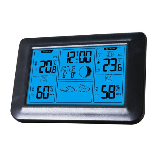 [S7602617] Multi-function Weather Station ELBE WSM500 Black