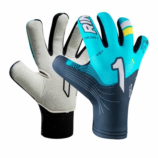 [S64112684] Goalkeeper Gloves Rinat Nkam As (Turf) Onana Indigo Children's