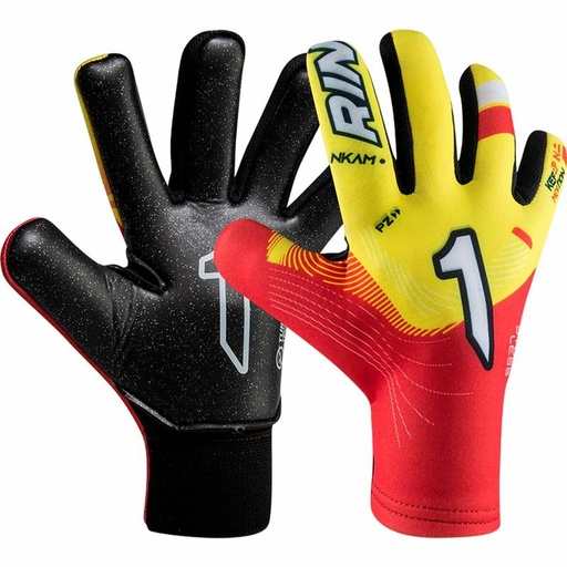 [S64112680] Goalkeeper Gloves Rinat Nkam As (Turf) Onana Yellow Red Adults