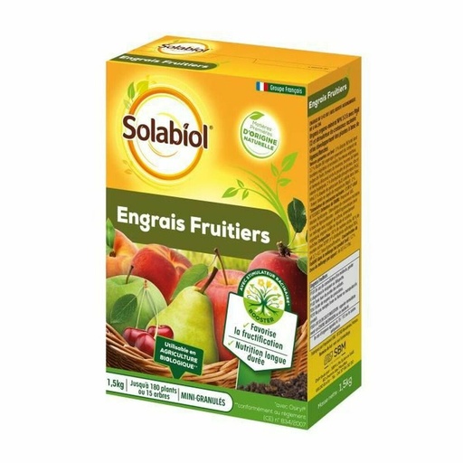 [S7103458] Plant fertiliser Solabiol Sofruy15 Fruity 1,5 Kg