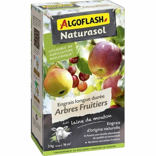 [S7188467] Plant fertiliser Algoflash Naturasol ABIOFRUI2 Fruity 2 Kg