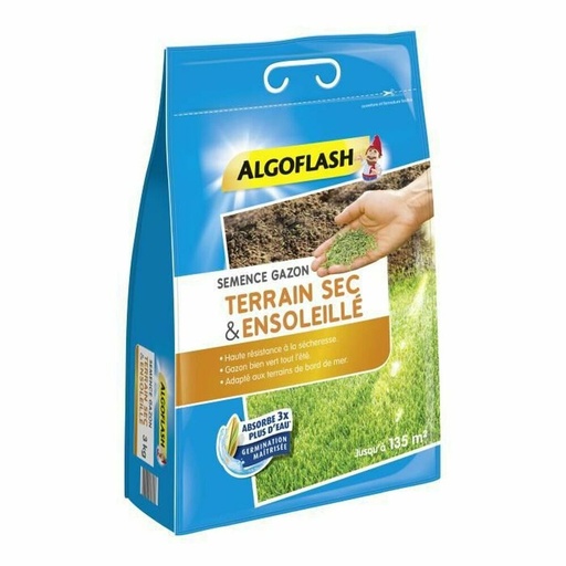[S7106368] Seeds Algoflash Semsol3 Grass Mediterranean 3 Kg