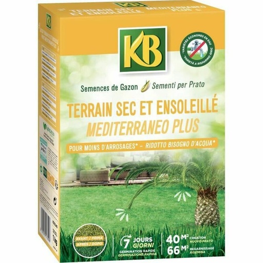 [S7166226] Seeds KB Grass Mediterranean 1 kg 40 m²