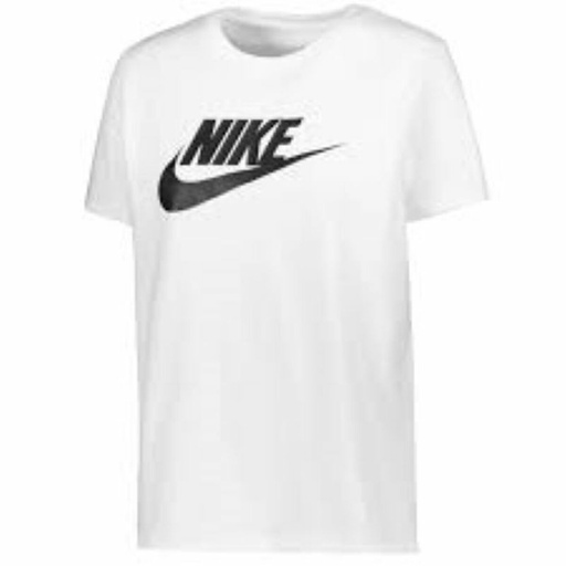 [S2029061] Women’s Short Sleeve T-Shirt TEE ESSENTL Nike ICN DX7906 100 White