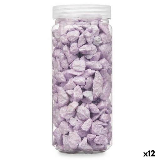 [S3631612] Decorative Stones Lilac 10 - 20 mm 700 g (12 Units)