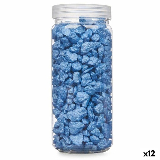 [S3631614] Decorative Stones Blue 10 - 20 mm 700 g (12 Units)