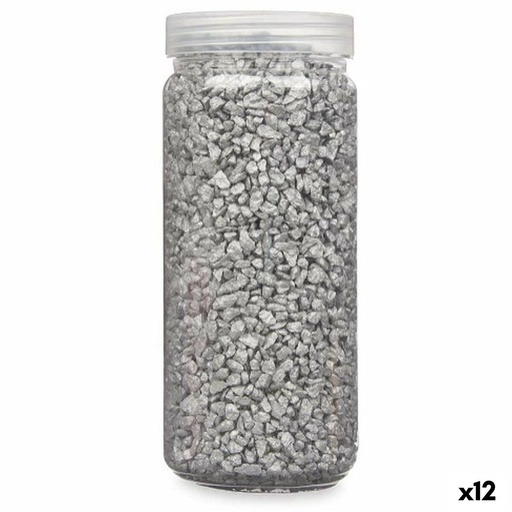[S3631598] Decorative Stones Silver 2 - 5 mm 700 g (12 Units)