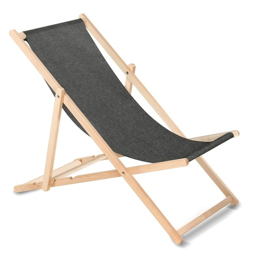 [S9114701] Sun-lounger Greenblue GB183M Black beech wood