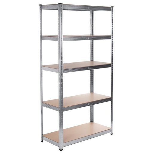 [S9132399] Shelves Greenblue GB378 180 x 90 x 40 cm Grey Galvanised Steel MDF Wood 75 Kg