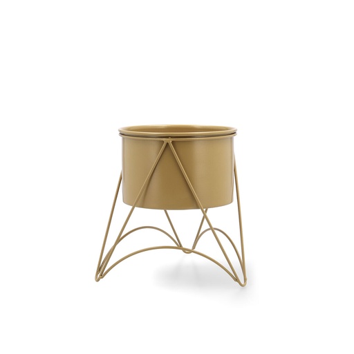 [S2711056] Flower Pot Stand Vinthera Moa Steel 19 x 20 cm