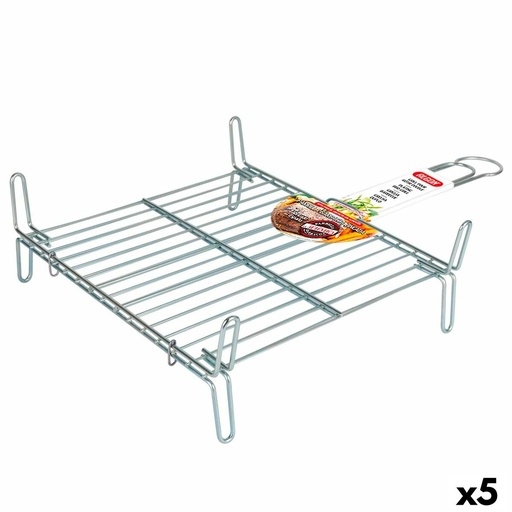 [S2227788] Grill Algon   Double Galvanised 35 x 35 cm (5 Units)
