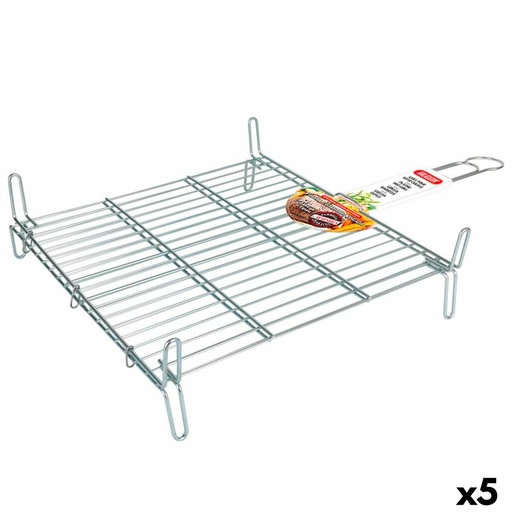 [S2227792] Grill Algon   Double Galvanised 45 x 45 cm (5 Units)