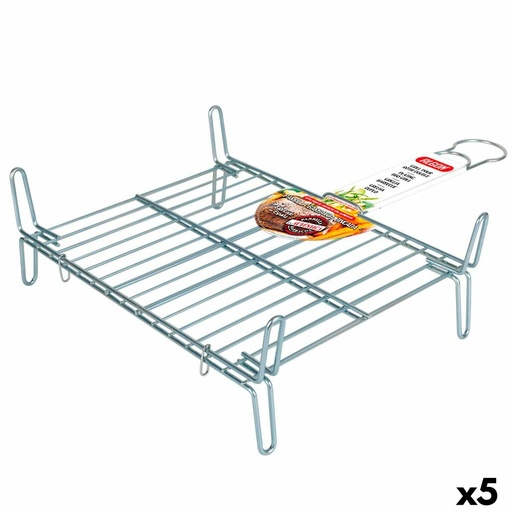 [S2227787] Grill Algon   Double Galvanised 30 x 35 cm (5 Units)