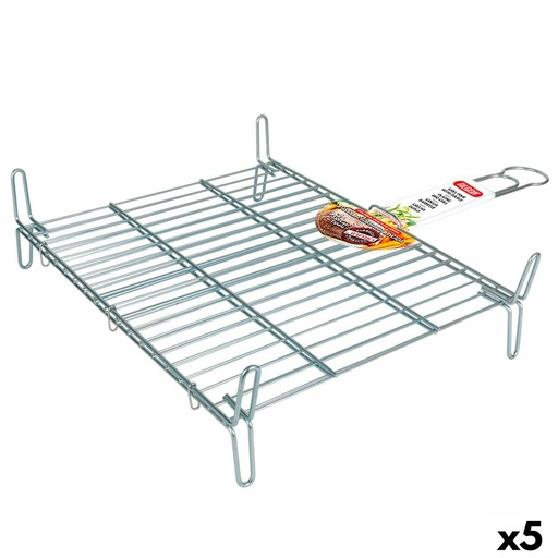 [S2227791] Grill Algon   Double Galvanised 40 x 45 cm (5 Units)