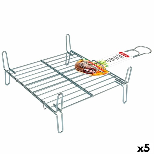 [S2227786] Grill Algon   Double Galvanised 30 x 30 cm (5 Units)
