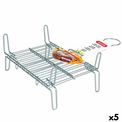 [S2227783] Grill Algon   Double Galvanised 20 x 25 cm (5 Units)