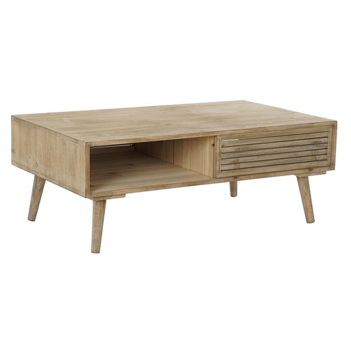 [S3033533] Table DKD Home Decor 99 x 59 x 38 cm Fir Natural Aluminium