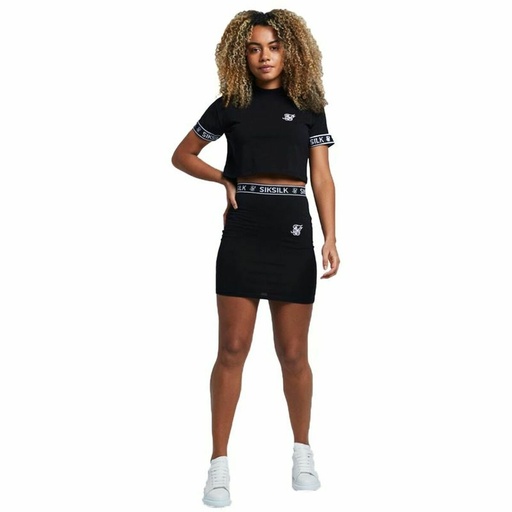 [S6497318] Tennis skirt SikSilk Elastic Black (36)