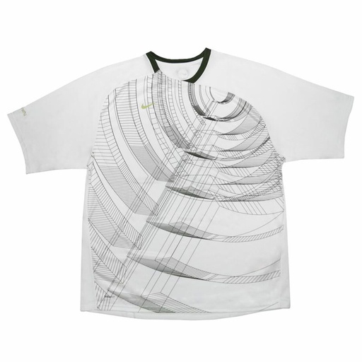 [S6498036] Men’s Short Sleeve T-Shirt Nike Summer T90 White