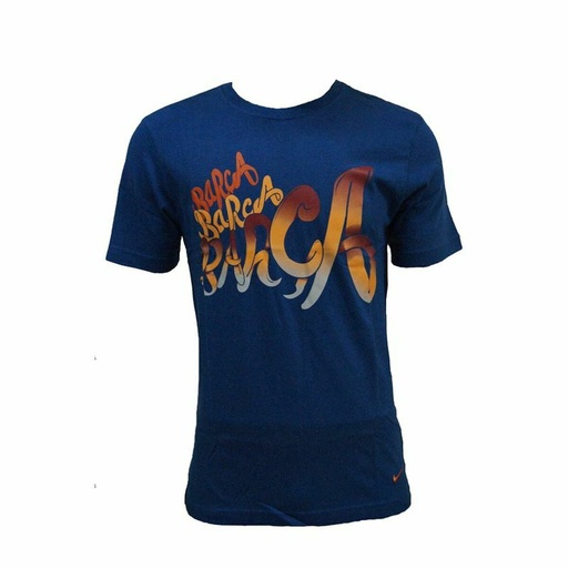 [S6498035] Men’s Short Sleeve T-Shirt F.C. Barcelona Core Tee Blue