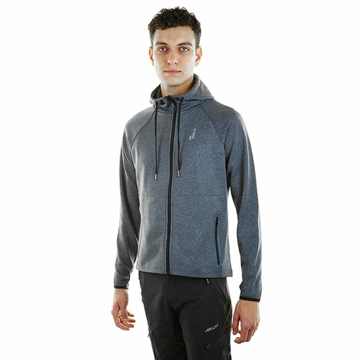 [S6498021] Men's Sports Jacket Joluvi Kross Full Dark grey