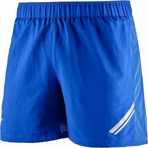 [S6498019] Men's Sports Shorts Salomon Agile Blue