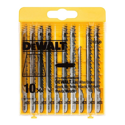 [S7911687] Saw Blade Dewalt DT2290-QZ Wood 10 Pieces