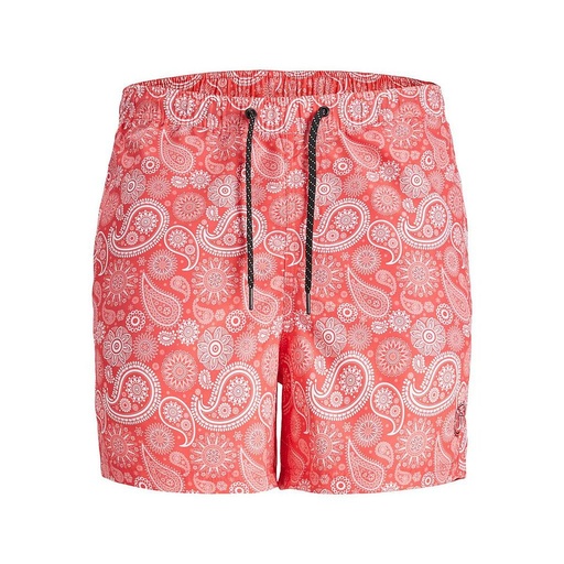 [S2026653] Men’s Bathing Costume SQUAD Jack & Jones PAISLEY 12234512  Pink