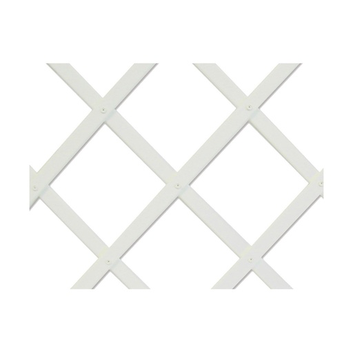 [S7901862] Lattice Nortene Trelliflex White PVC 1 x 2 m