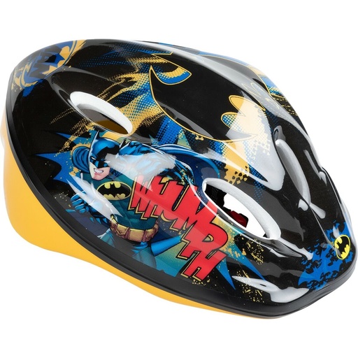 [S37113896] Children's Cycling Helmet Batman CZ10955 M Black/Yellow